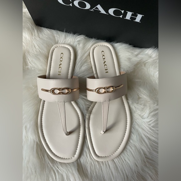 Coach Jada leather sandal - Picture 2 of 7